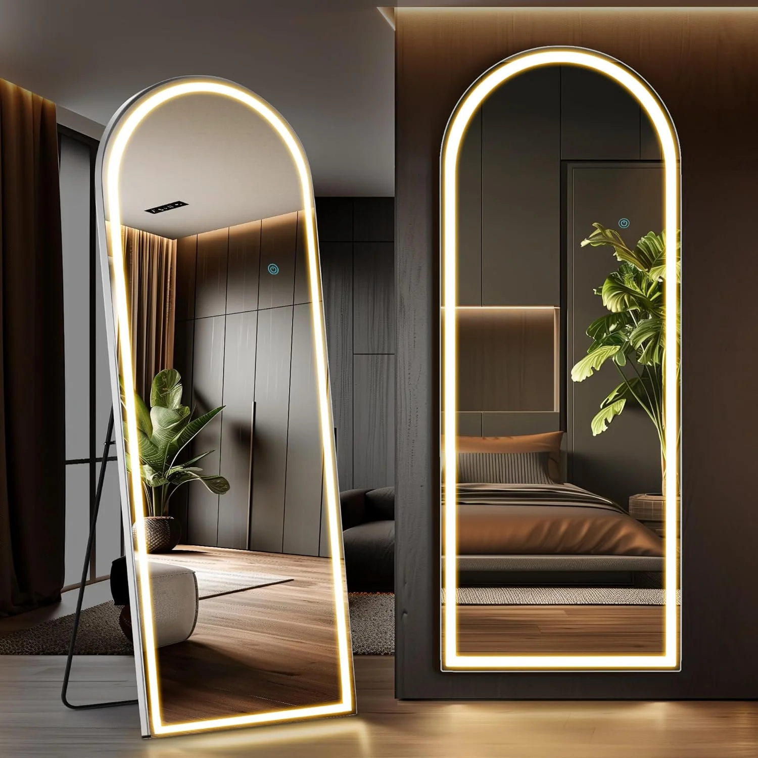 Standing / Wall LED Mirror